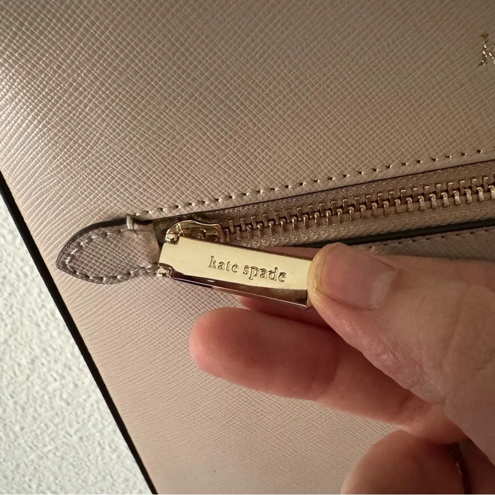 Kate Spade Sadie North South Crossbody Tusk Leather Minimalist Chic Classic - Picture 6 of 16